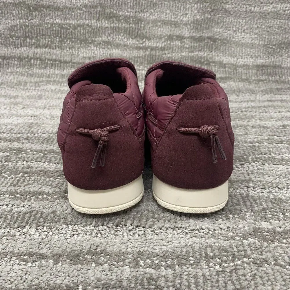 Sperry mens Top-Sider Moc-Sider slip on shoes Size 8.5 M Burgundy Lightweight